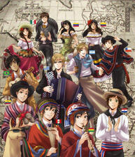 Latin Hetalia (art @Kuraudia)